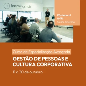 Curso de Especialização Avançada em Gestão de Pessoas e Cultura Corporativa